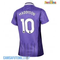 Camisa de time de futebol Tottenham Hotspur James Maddison #10 Replicas 3º Equipamento Feminina 2026-27 Manga Curta